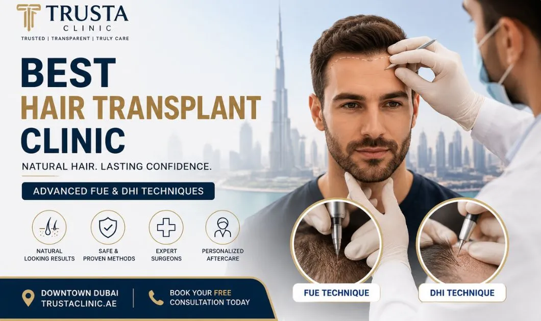 Best Hair Transplant Clinic Near Me in Dubai