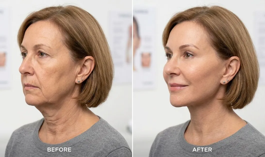facelift before and after