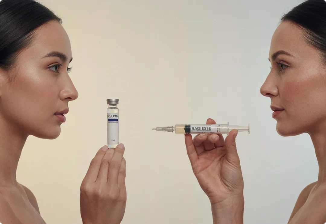 Sculptra vs Radiesse