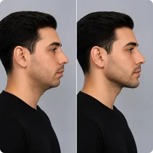 Aesthetic chin and jawline augmentation at Trusta Clinic