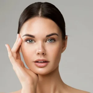 full face contouring with filler