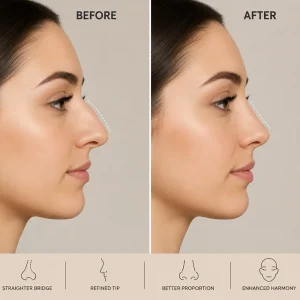 rhinoplasty before and after